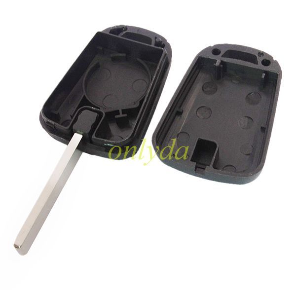 For transponder key shell with HU100 blade
