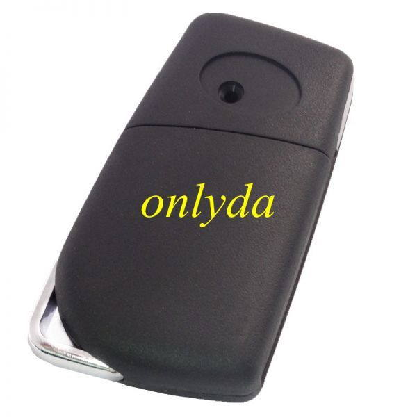 For toyota 2 button flip remote key blank VA2,Toy48,Toy 43 blade please choose the blade