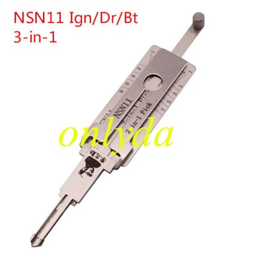 For NSN1 lock pick and decoder used for Nissan Infiniti Subaru Kia Ford GMC