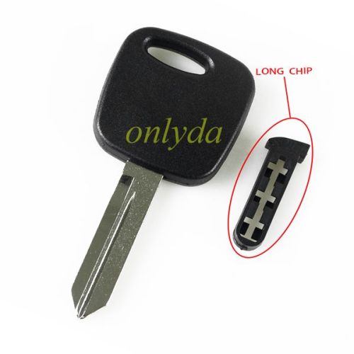 For transponder key blank with FO38 blade