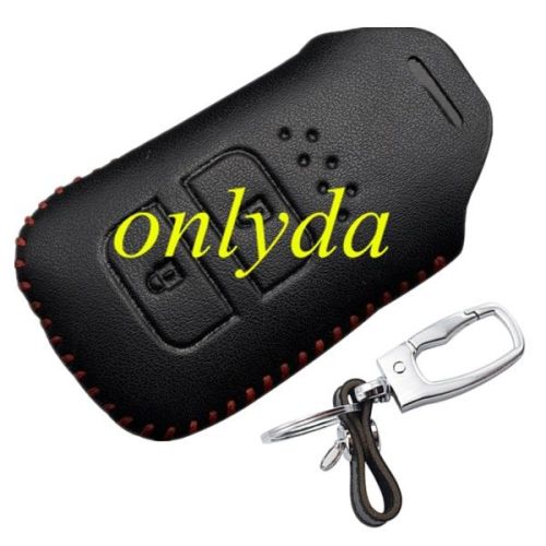 For Honda 2 button leather case forJADE, CRIDER, ACCORD.