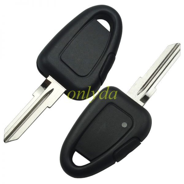 For Fiat 1 button remote  key blank with GT15R balde