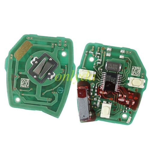 For OEM 3  button remote key with PCF7961(HITAG2)and with electric 46 chip with 433mhz