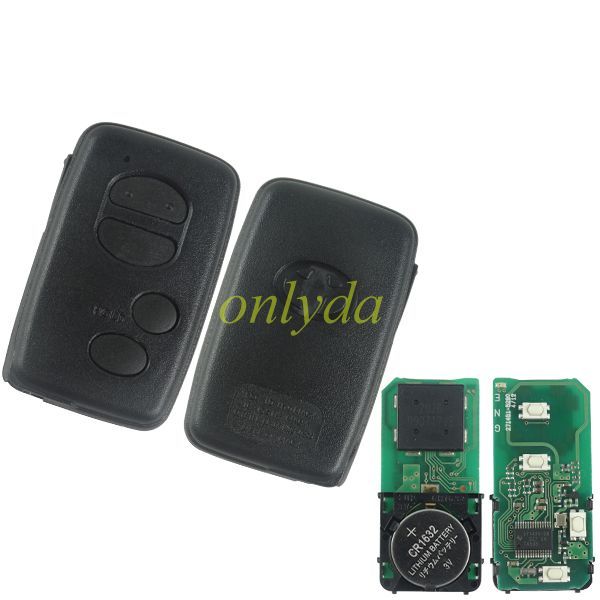 For OEM Toyota 4 button remote key with 4D+DST80 chip with 314.36MHZ