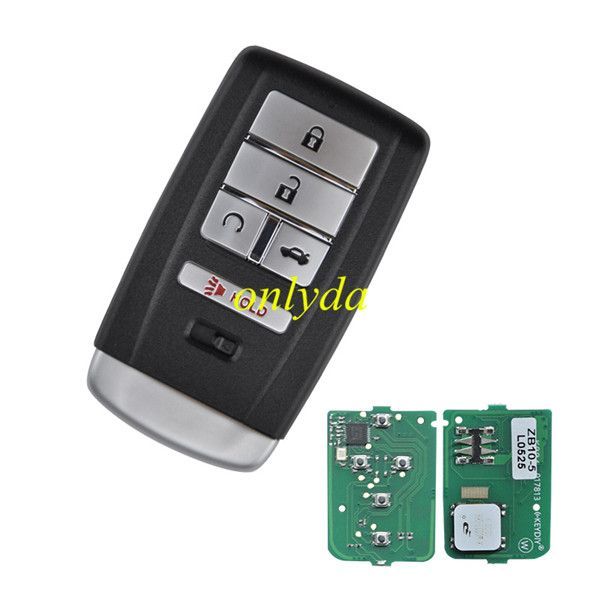KEYDIY Remote key 3 button ZB14-5 smart key for KD-X2