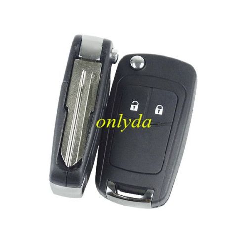 For 2 button  Remote key case with left blade