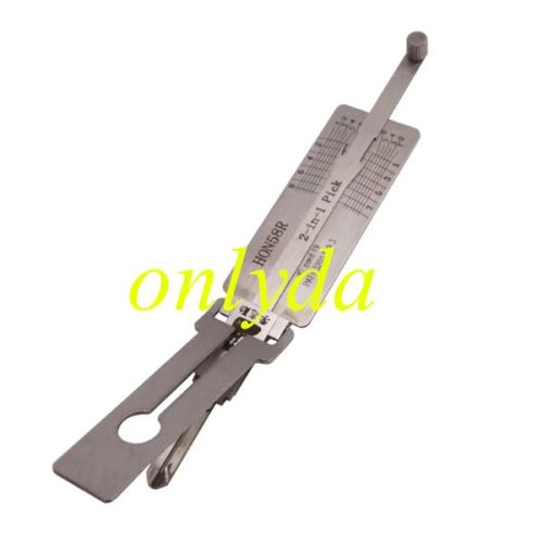 For Lishi HON58Rlock pick and decoder together  2 in 1 used for Honda motorcycle