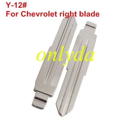 KEYDIY brand key blade Y-12# TOY47 for Chevrolet (right)