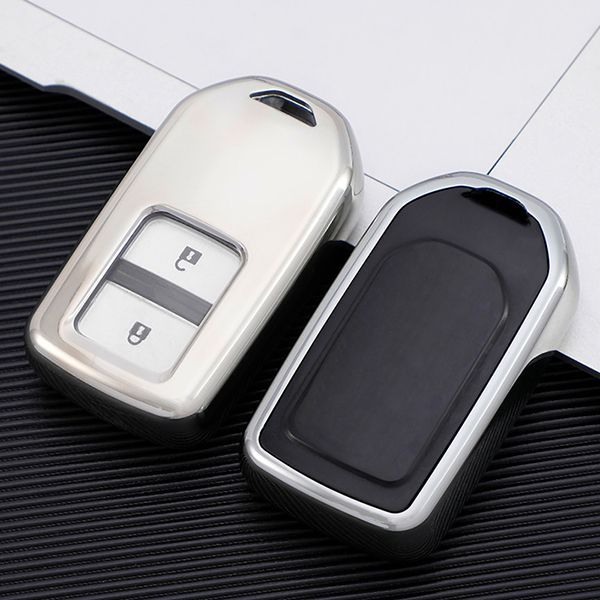For Honda TPU protective key case  black or red color, please choose