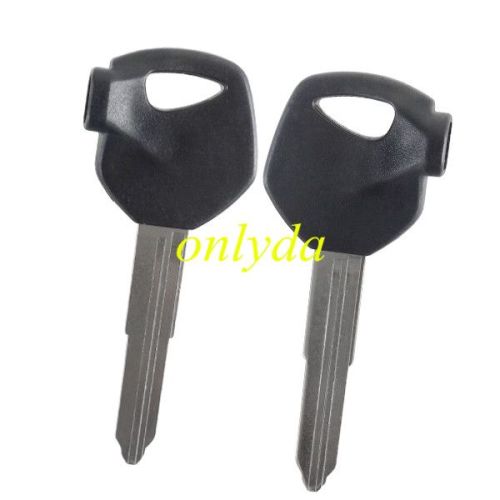 For motorcycle bike key blank（left short blade）,with unremovable printed badge