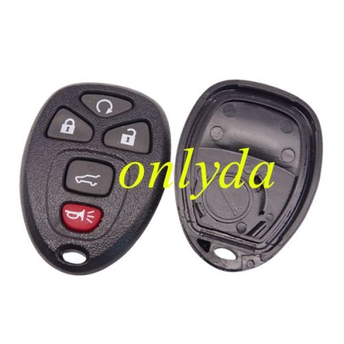 For  GM 4+1 button key shell with battery part