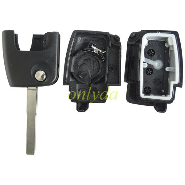 For Ford Focus 2 button Flip remote key blank