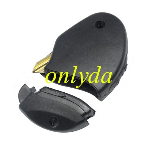 For Citroen remote key shell with badge