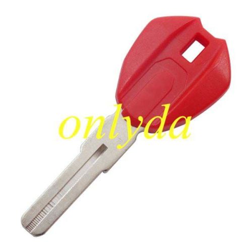For Ducati motor 
key blank(red)