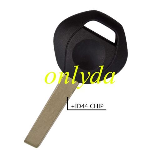 For bmw transponder key with 2 track with aftermarket pcf7935（ID44）chip inside