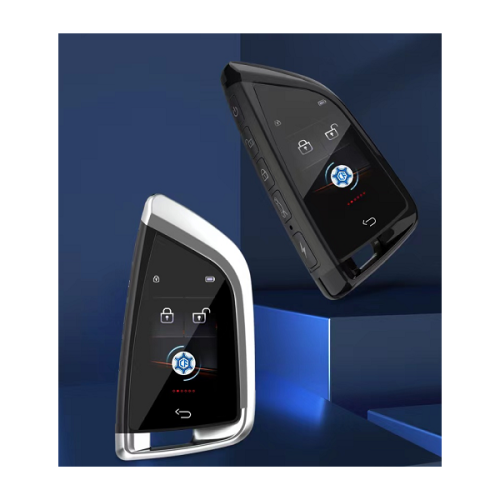 For Universal CF568 Smart LCD Screen Key Remote Start Keyless Entry BMW/KIA/Hyundai/VW silver/ black need confirm