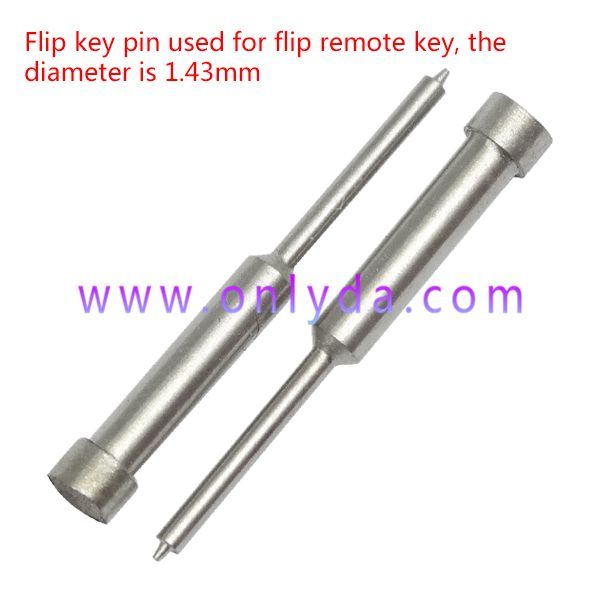 flip key pin used for flip remote key,  length 31mm,diameter  1.4mm