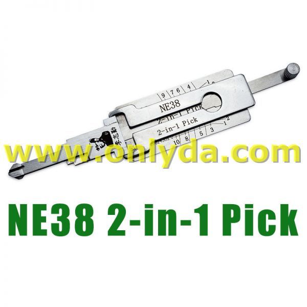 For For Lishi Ford,nissan NE38 2 in 1 tool