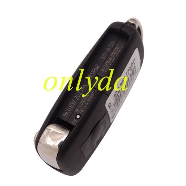 For  VW 3+1 button remote key  with 315 mhz Model Number is 5KO 959 753AH/5KO-837-202AK IC:2694A-010206T FCCID:NBG010206T