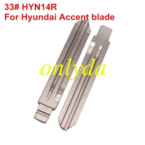 KEYDIY brand key blade 33# HYN14R For Hyundai