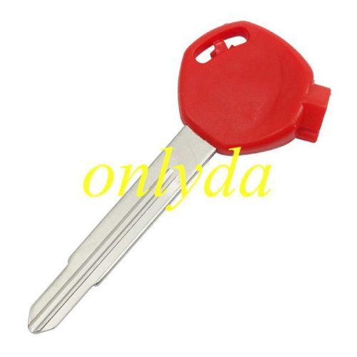 For Honda-Motor bike key blankwith left blade,with unremovable printed badge