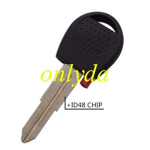 For chevrolet transponder key with ID48 Glass chip