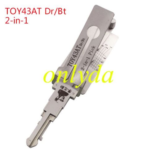For Camry TOY43AT after 2002 year decoder and lockpick combination  genuine ! （Toyota TR47)used for Toyota Camry, Corolla, Corolla