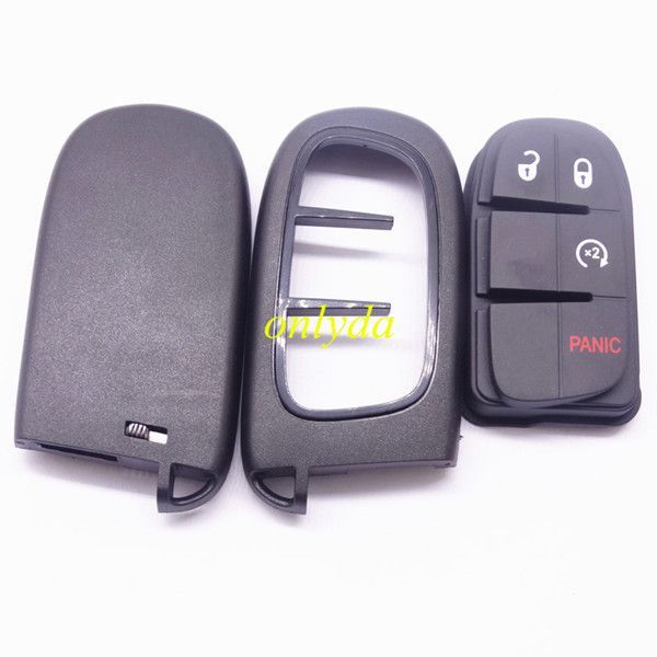 3+1 button  remote key shell with blade