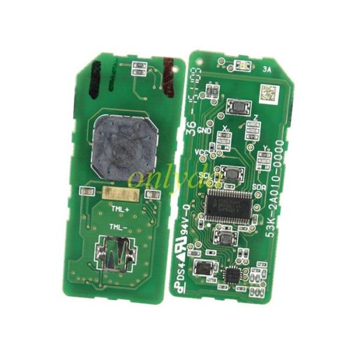 For Honda motor 3 button  smart remote K35 V3  433MHZ with 47chip