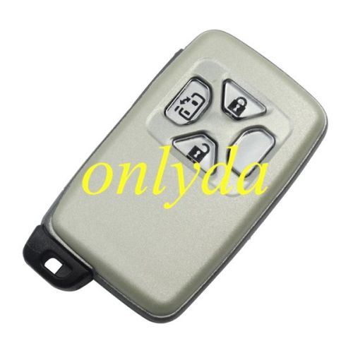 For  Toyota 3 button remote key shell with key blade