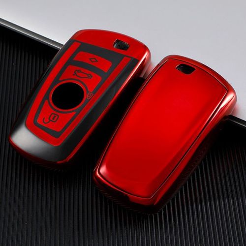 For BMW 5series、525li、520li、3series、GT320li、7series、4series、1series、X3、X4 4 button TPU protective key case , please choose the color