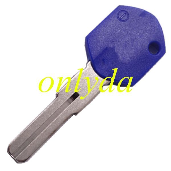 For KTM Motorcycle key blank (blue color),with unremovable printed badge