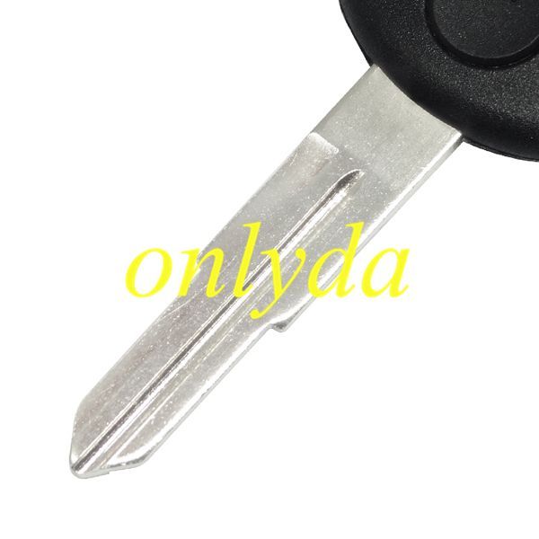 For chevrolet transponder key blank with left blade without
