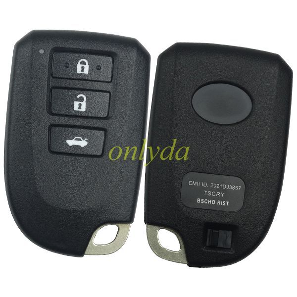 For Toyota Vios 3 button small key case