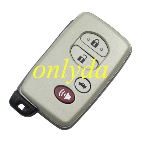 For Toyota 3+1 button  remote key shell