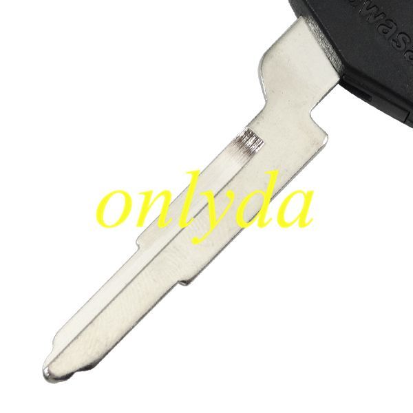 For KAWASAKI Motorcycle key bank with right blade （black color)