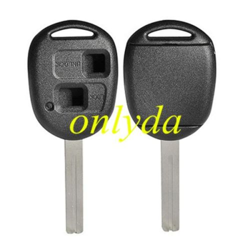 For Toyota 2 button key shell with TOY48-SH2 blade