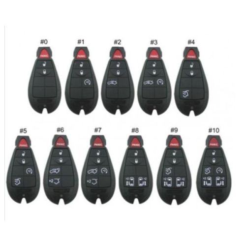 For keyless  remote key with 433.92MHZ compatible with  iyzc01c and M3N5WY72XX  , totally 11 model key shell, you please choose which shell you need?