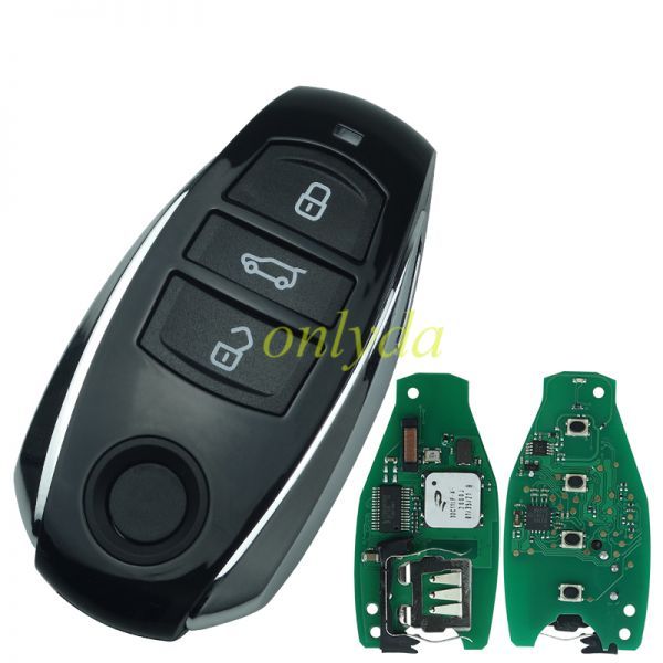 For  VW keyless Touareg 3 button remote key with 434MHZ