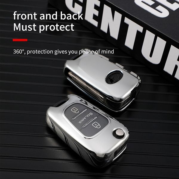 For Hyundai 8 Sonata, Balang moving, old ix35 TPU protective key case,please choose the color