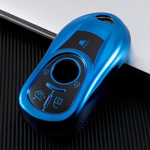 For Buick Chevrolet 5 buton  TPU protective key case, please choose  the color