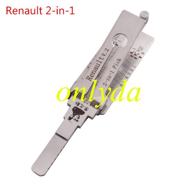 For Renaultlock pick and decoder together  2 in 1 used for Renault: Scenic, Fluence, Koleos, Megane, Laguna, Latitude