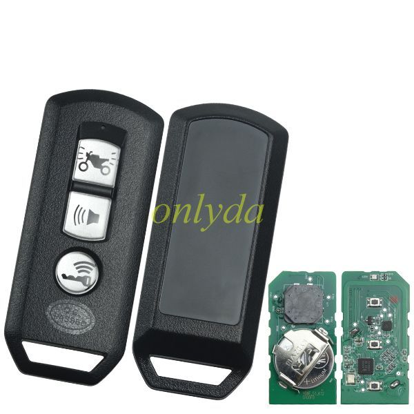 For KYDZ Brand Honda motor 3 button  smart remote K12 433MHZ with 47chip