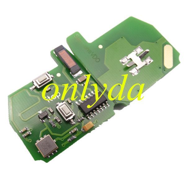 For  Nissan 2 button remote key with 433mhz with 7946 chip with ASK model