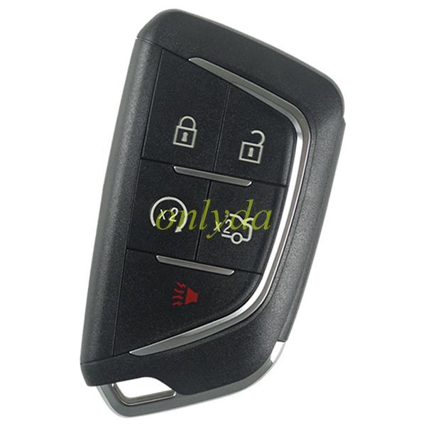 For Cadillac model 4+1 button KYDZ universal remote key pcf7942 HITAG2 46 chip 433mhz
