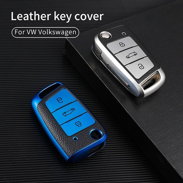 For VW 3 button TPU protective key case please choose the color