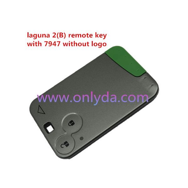 For  Renault Laguna &Velsatis & Espace Renault:Laguna II 2 button card pcf7947-434mhz key profile:Renault Smart