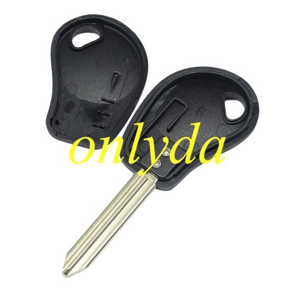 For Citroen transponder key blank without badge,blade SX9 （can put TPX long chip)