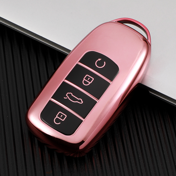 For Chery  4 button  TPU protective key case, please choose  the color