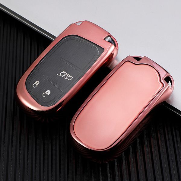 For Jeep  Guide/Free Light/Freeman/Grand Cherokee/Grand Commander TPU protective key case , please choose the color